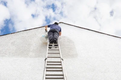 Peinture extérieure à Courtemaux — façades et ravalement